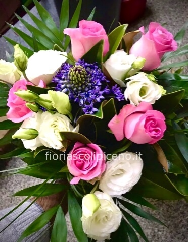 Bouquet di roselline rosa
