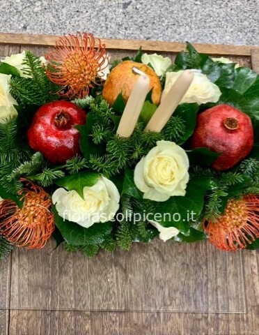 Composizione assortita centrotavola