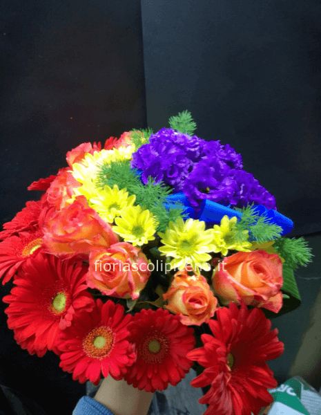 Bouquet arcobaleno